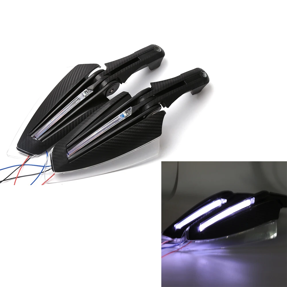 Universal Motorcycle Hand Guards Handguards With Led Turn Singnal