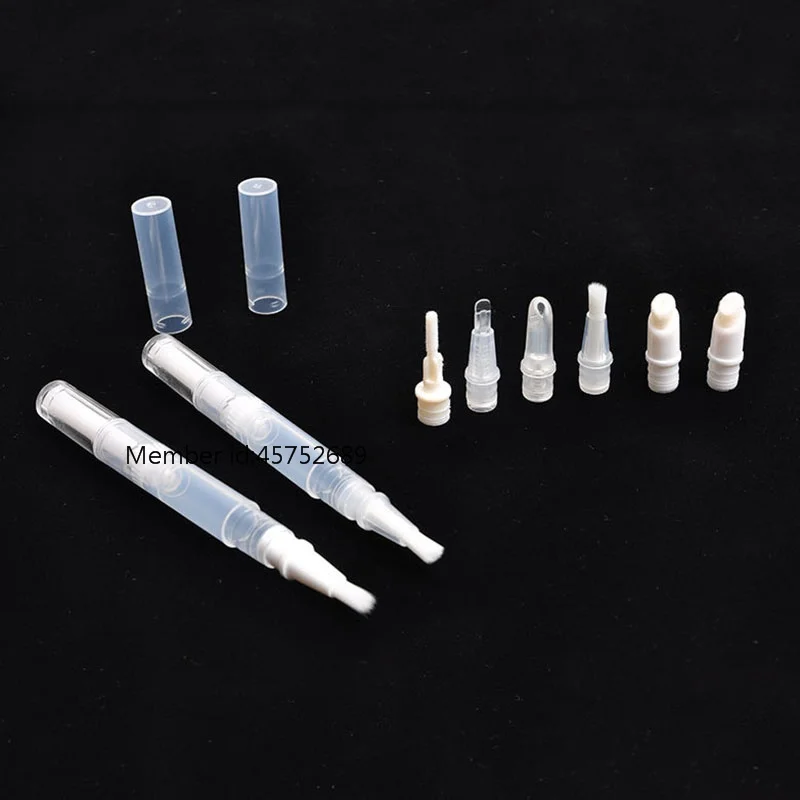 

50PCS/lot 3ML Silver/gold Empty Concealer Pen,Cosmetics Pen,Round Aluminum Tube, Dial Up Pen,DIY Lip Gloss Container