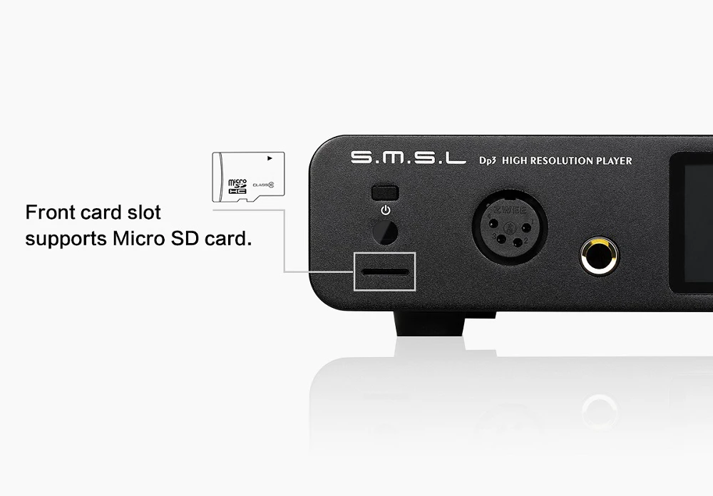 SMSL DP3 DAC ES9018Q2C USB Декодер Усилитель сбалансированный Цифровой Bluetooth 4,0 LAN сети wifi DSD коаксиальный/оптический DAC аудио усилитель