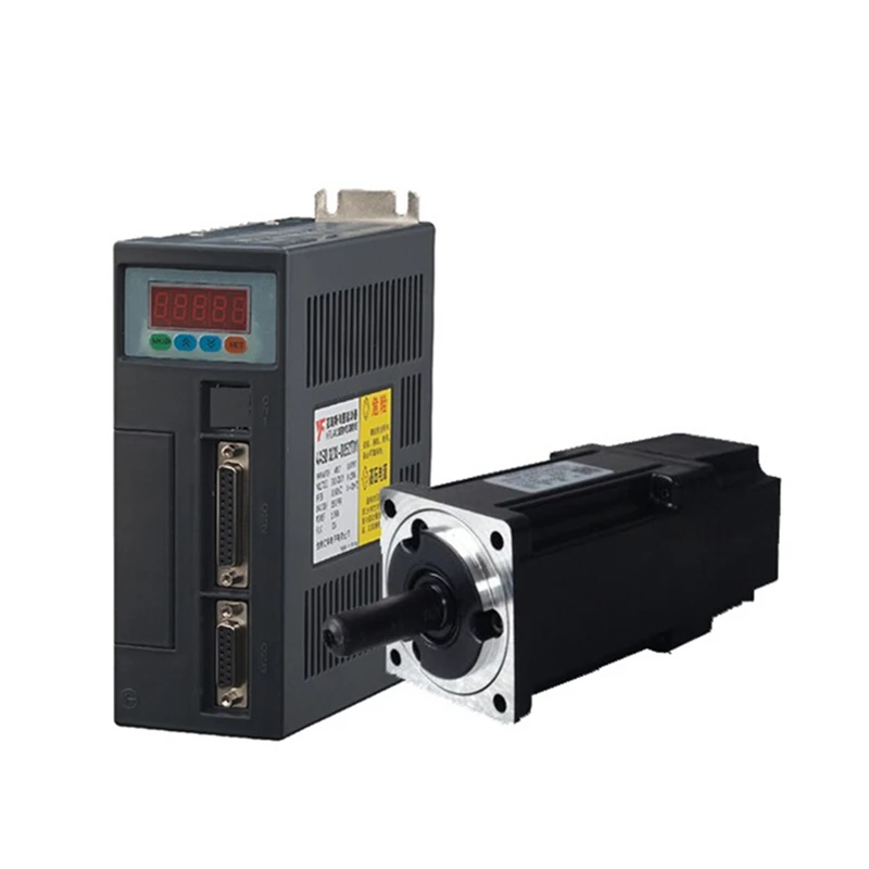 400w 1.23Nm 220v 3000r/min NEMA32 80mm Servo Motor & Driver 80ST-M01330 for Food Processing Machine with 2 years Warranty new stock offer servo driver mr j3 70a 5 2a 750w 2 4nm 3000r min