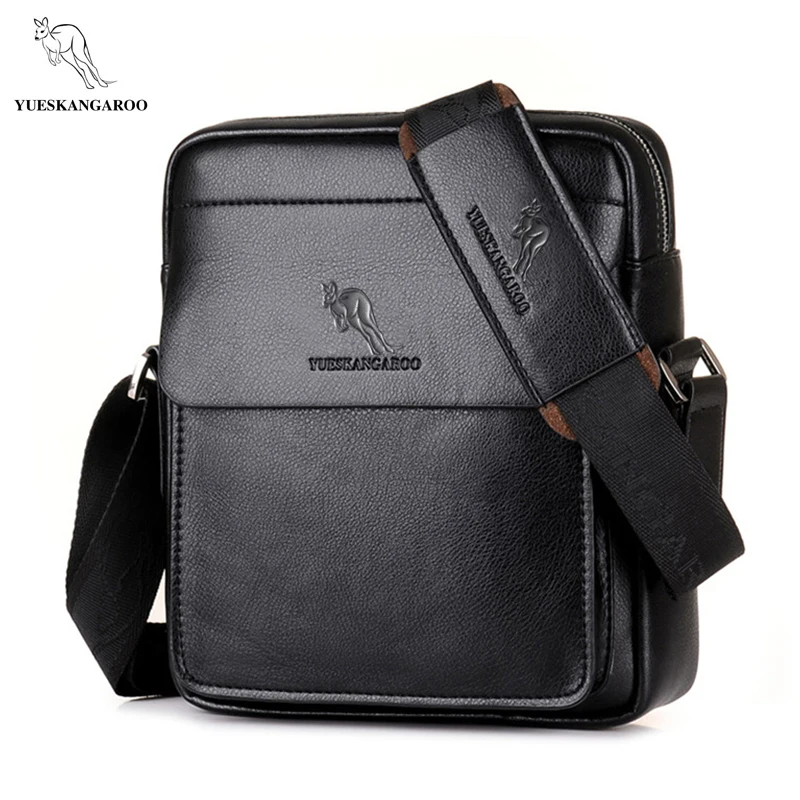 YUES KANGAROO Brand High Quality Casual Men Bag Vertical Business ...