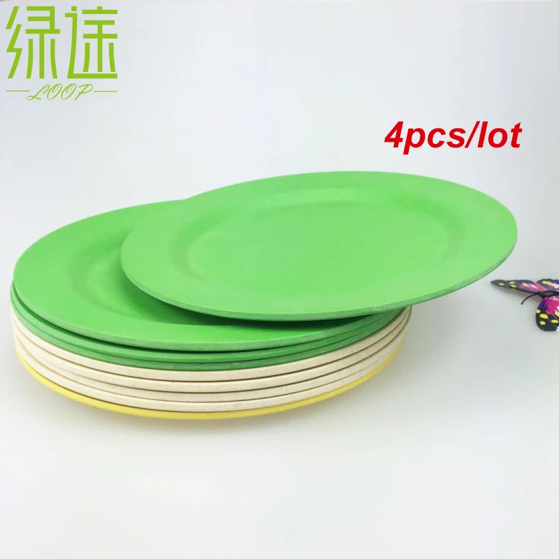 4 PZ Ambientale Cina colorato set di cena cucina vassoio di cibo ... 4 PZ Ambientale Cina colorato set di cena cucina vassoio di cibo ...