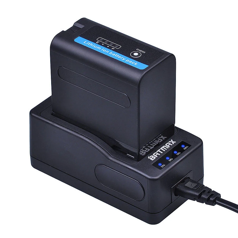 BC-VM10, BC-VM50, BC-V615 e NP-F960 F970 NP-F750