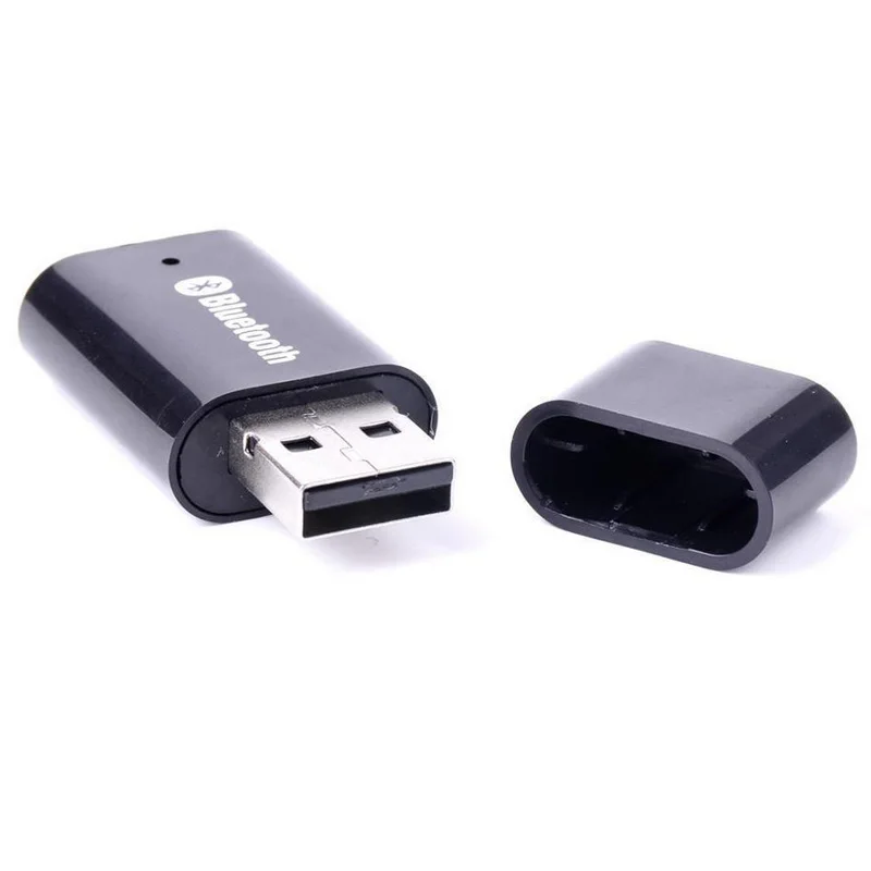 

1PC Free Shopping Bluetooth Music Receiver 3.5mm Bluetooth Adapter Bluetooth Audio Receiver USB Powered Black