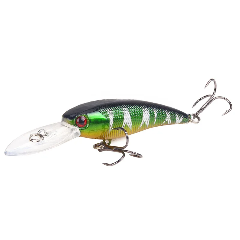 طعوم صيد سمك البلمة 9 سنتيمتر 7g الطعوم الثابت الاصطناعي جودة Crankbait Wobblers باس بايك 6 # السنانير العائمة الطعم طعوم صيد سمك البلمة 9 سنتيمتر 7g الطعوم الثابت الاصطناعي جودة Crankbait Wobblers باس بايك 6 # السنانير العائمة الطعم
