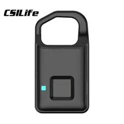 CSILife P4 Водонепроницаемый смарт-замок без ключей пальцев замок Сейф Usb зарядки Anti Theft замок Главная Безопасность