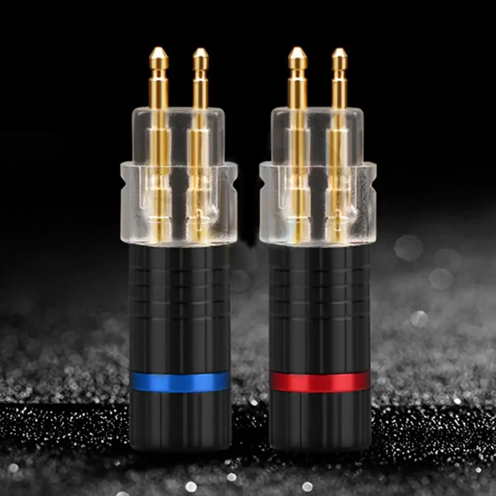 

2Pcs Earphone Cable Pin Plug Connector for Sennheiser HD650 HD600 HD580 HD25 new