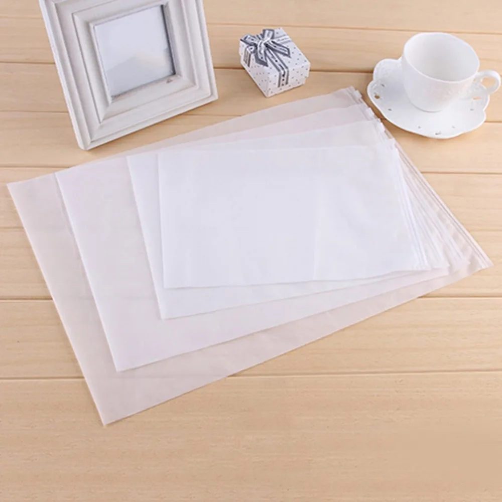

2pcs Matte Frosted Travel Pouch Storage Bag Sealed Waterproof Transparent Ziplock Bag For Clothing Bras Shoes Promotion