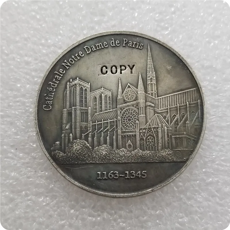 

Hobo Nickel France Notre Dame DE Paris 5 Francs copy coin