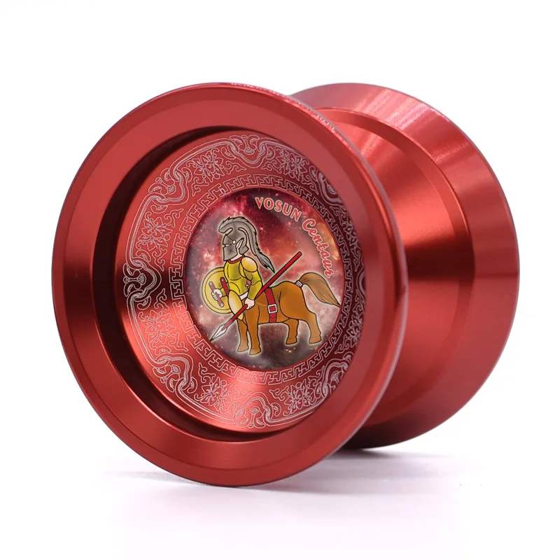 VOSUN SN1-Myth YOYO сплав/металл yoyos Профессиональный YOYO 10 шариковый подшипник классическая игрушка для детей подарок 1A 3A 5A - Цвет: Красный