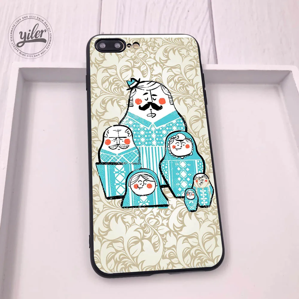 iphone 8 plus phone case Coque Cute matryoshka For iPhone XS 12 mini 11 Pro Max  Case For iPhone 7 8 Plus 5 5S 6 6S 7 8 Plus XS X XR SE 2020 Cases Cover iphone 8 case