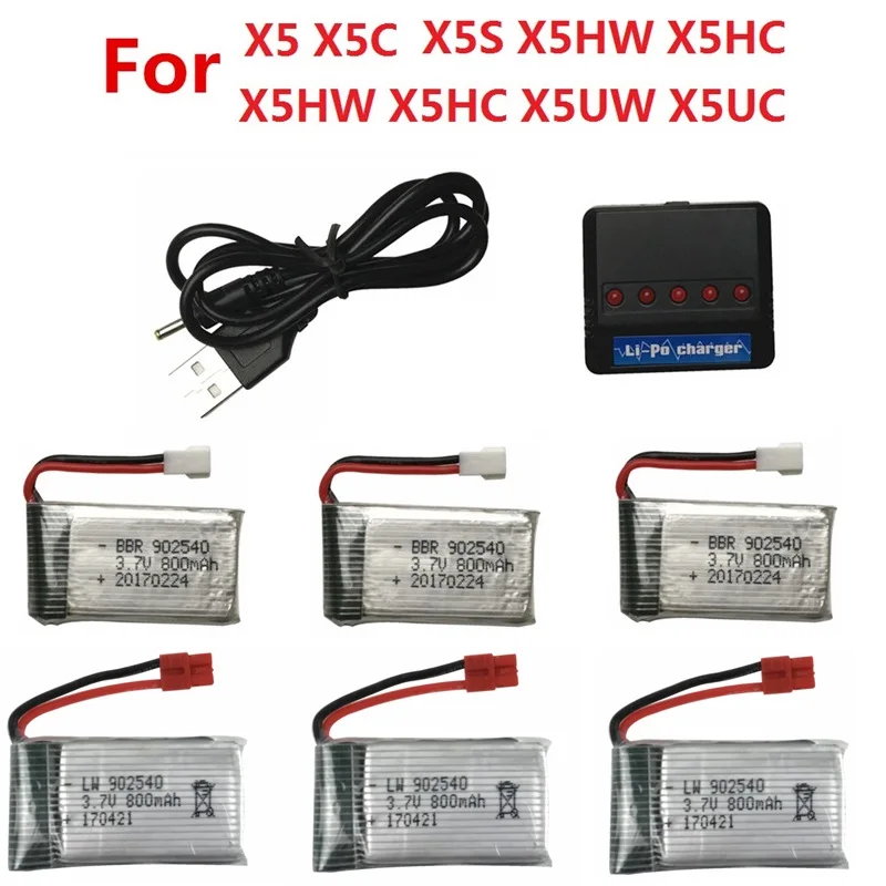 3.7V 800mAh Battery and USB Charger for SYMA X5 X5C X5S X5SW X5HW X5HC X5UC X5UW RC Drone Quadcopter Spare Bettery Parts 3.7v #3 3.7V 800mAh Battery and USB Charger for SYMA X5 X5C X5S X5SW X5HW X5HC X5UC X5UW RC Drone Quadcopter Spare Bettery Parts 3.7v #3