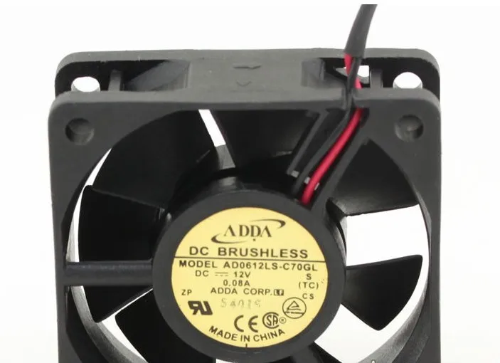 Новый AD0612LS-C70GL 6020 12 В 0.08A 6 СМ вентилятор масло | Электронные компоненты и
