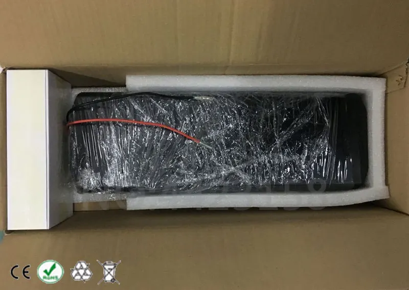 Excellent Free Shipping Lithium Battery 36V 13AH Ebike Battery Rear Rack Type Battery with Charger 36 Volt Battery with USB port Taillight 11