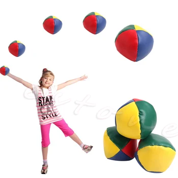 

1Pc Fun And Exercise Juggling Balls Set Classic Bean Bag Juggle Magic Circus Kids Toy Gift New