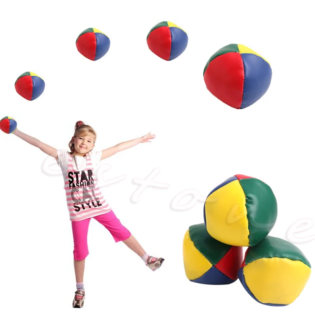1Pc Fun And Exercise Juggling Balls Set Classic Bean Bag Juggle Magic