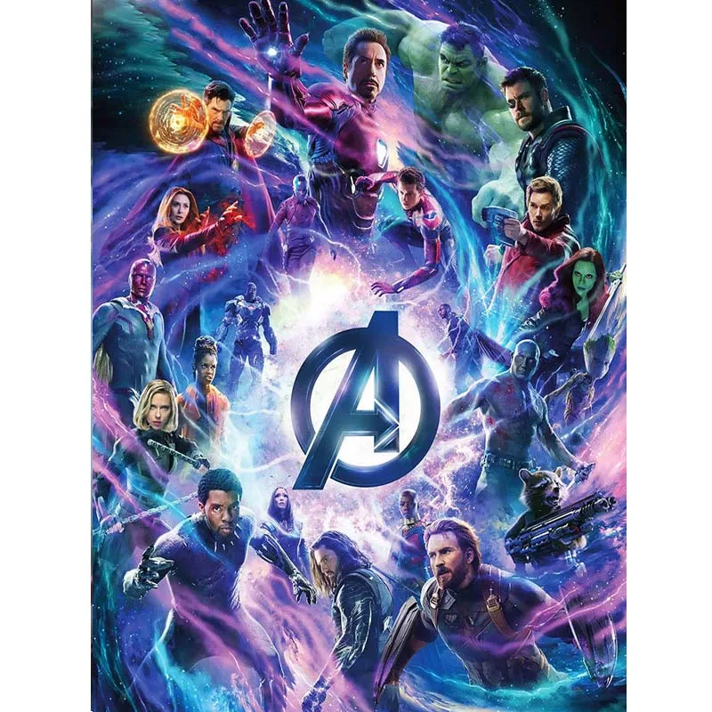 

Full Round Diamond Mosaic 5d Diy Diamond Embroidery Super Hero Diamond Painting Cross Stitch Cartoon Marvel Avengers Wall Decor