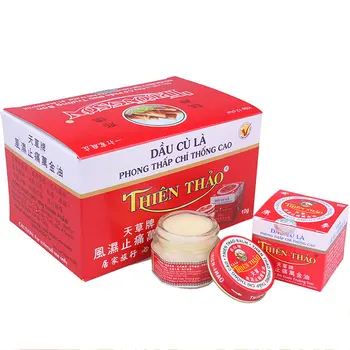 

Newly Vietnam THIEN THAO Balm Oil 10g Sciatica Headache Stomachache Sniffles Insects Bites Sprains