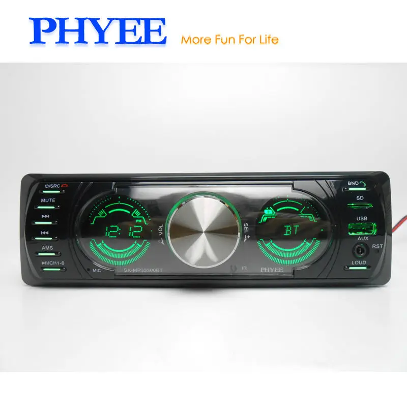 In Dash Double Screen LCD Car Audio Stereo Radio MP3 WMA ID3 Bluetooth