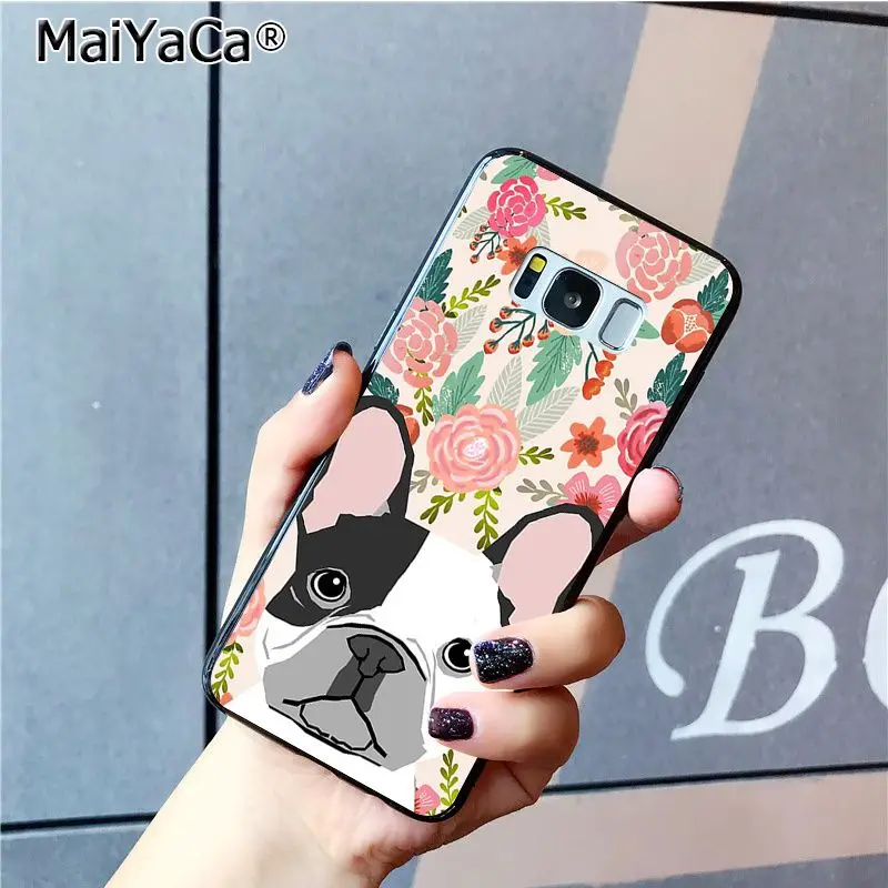 Cute animals Dachshund French Bulldog Labrador Welsh Corgi florals spring flowers