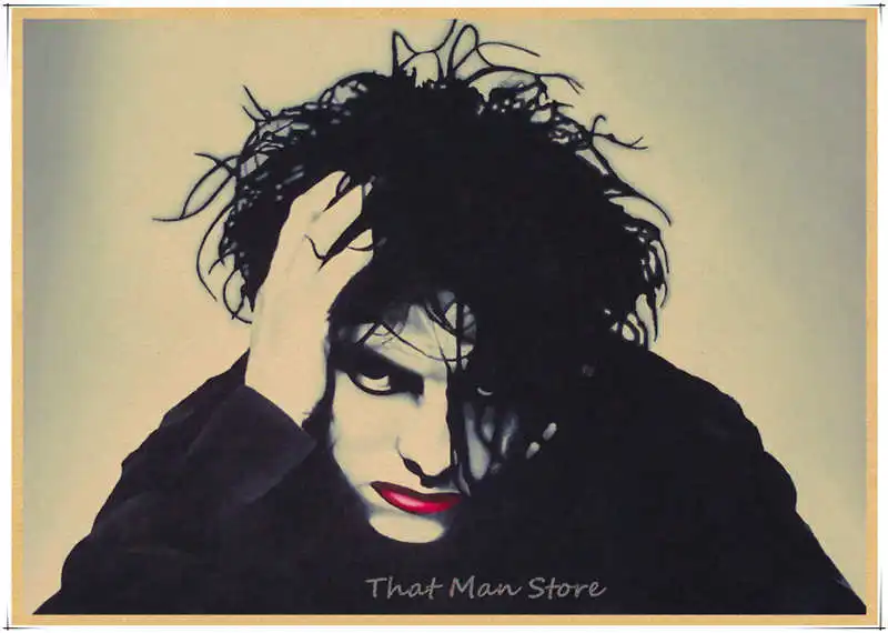 The Cure Rock Band музыка крафт-бумага плакат гостиная столовая настенные декоративные картины 30*21 см