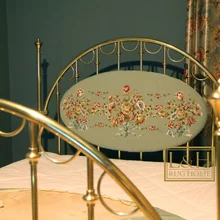 Античная Медная кровать, с изголовьем иглы, антикварная мебель для гостиной ручной работы все кровати ручной работы, без точки сварки