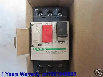 

DHL/EUB 5pcs NEW Original for Schneider GV2-ME08C GV2ME08C 2.5-4A Breaker 15-18