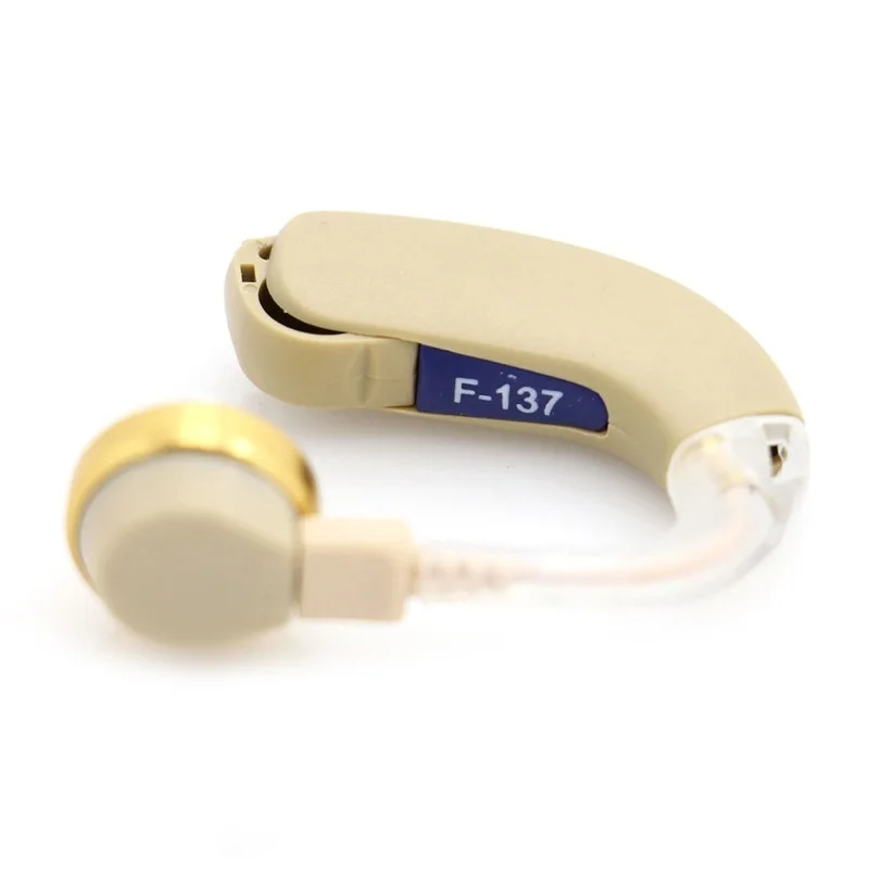 AXON Mini BTE слуховой аппарат для пожилых людей с усилителем Громкости Голоса регулируемый объем за ухом цифровой слуховой аппарат для глушения