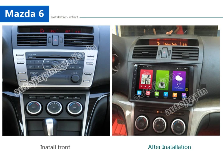 Best 9" Eight Core Android 8.0 2G RAM 1024*600 Car GPS navigation For Old MAZDA 3 2008 - 2009 With Car Stereo Radio Audio 6 Best 9" Eight Core Android 8.0 2G RAM 1024*600 Car GPS navigation For Old MAZDA 3 2008 - 2009 With Car Stereo Radio Audio 6