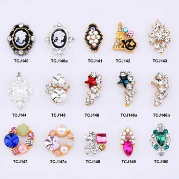 

10pcs Crystal star strass ongle nail stones flower nails decorations new arrive nagel decoratie rhinestones nail charms TCJ140