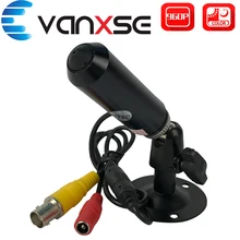 Vanxse CCTV 1/3 Sony CCD 1000TVL HD 3.7mm Mini Bullet Security Camera Surveillance with Bracket