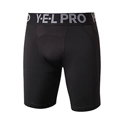 Yuerlian Горячие дышащие леггинсы мужские компрессионная для кроссфита шорты футбольные брюки для бега быстросохнущие спортивные шорты для бега