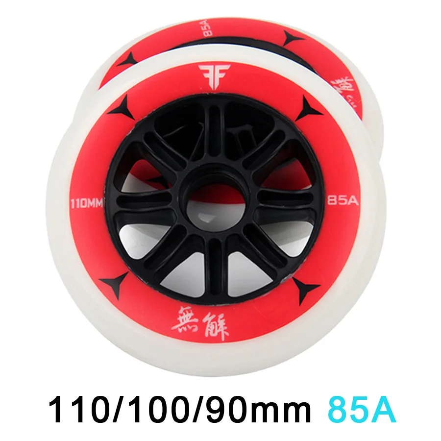 Jeerkool Skate Roller 4 Pcs/set Speed Inline Skates Wheels 100/110/90mm