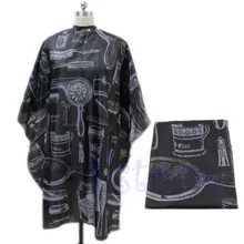 Pro для взрослых кнопка вниз накидка для парикмахерского салона резка парикмахера платье чехол для одежды обертывание Инструменты для укладки