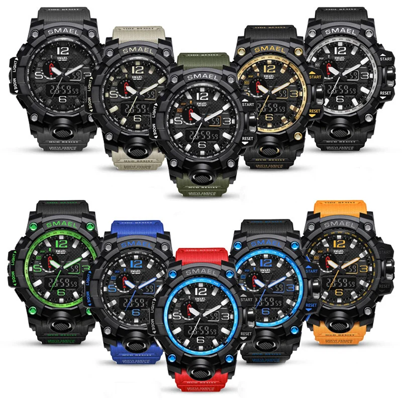 Fashion Sport Watch Men 2018 Clock Male LED Luxury Digital Quartz Military Wrist Watches Men's G S Shock Watch Relogio Masculino