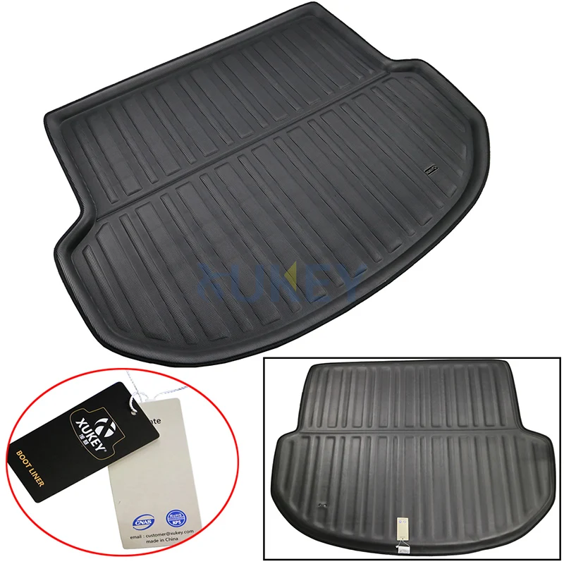 Подходит для Hyundai IX45 Santa Fe 5 мест 2013 2014 2015 2016 2017 2018 коврик заднего багажника