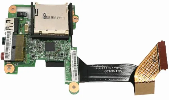 Подходит для Lenovo THINKPAD X200s X200T X201I X201 кардридер USB аудио карта 42W8012 | Компьютеры и
