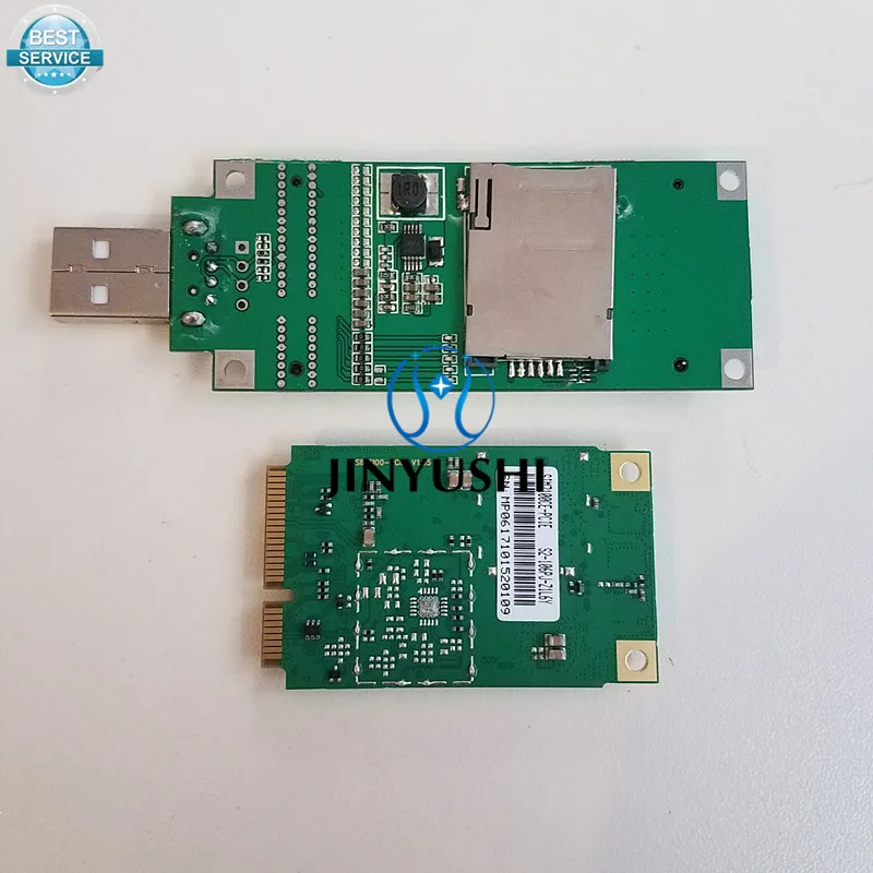 Quad-band do Módulo em Estoque Jinyushi para Sim7100ce + Usb Adaptador Mini Pcie Novo & Original Tdd-lte - Fdd-lte Wcdma Embutido 4g 100% - Imagem 2