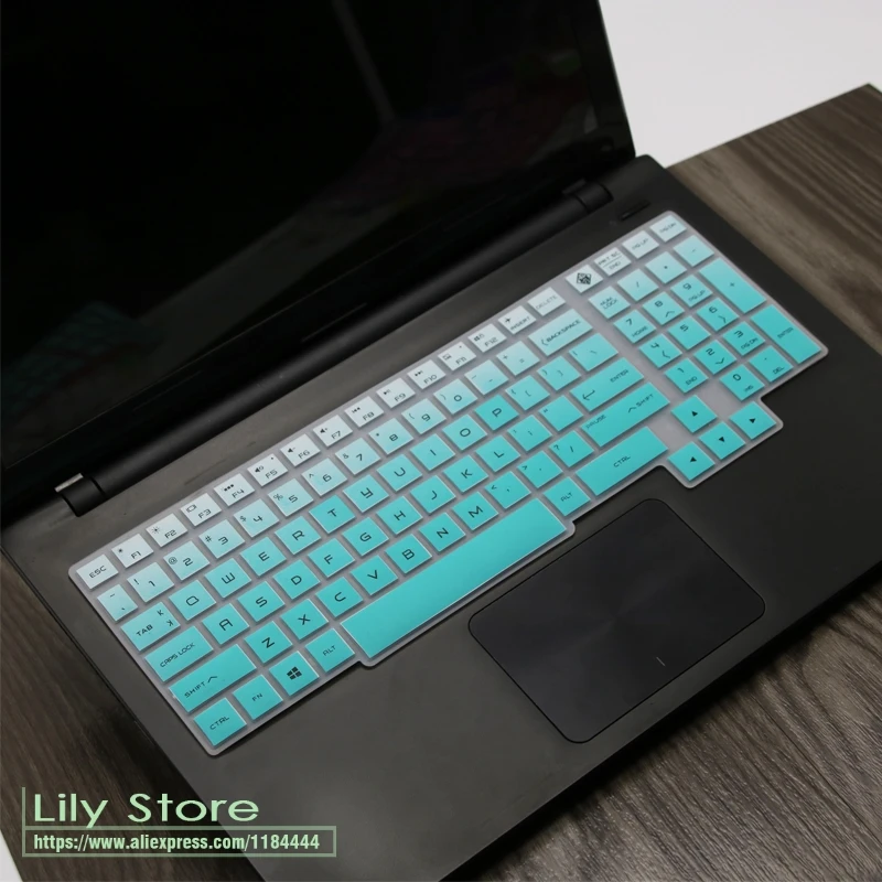 fademint 17 дюйм чехол для клавиатуры Защитная крышка для hp 17,3 ''двумя способами; женские 17-an013tx 17-an014tx плюс GTX1060 RX580 17 дюймов 17-an012dx an008ca - Цвет: fademint