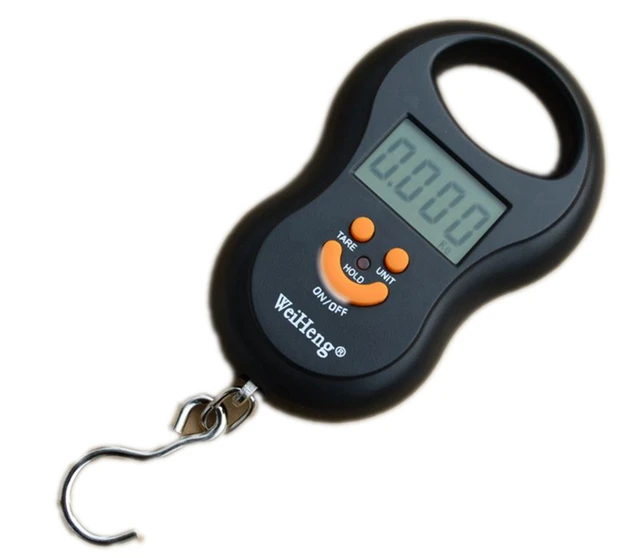 Shopmania 549 Digital Portable Hook Type Weighing Scale (50 kg, Multicolor)