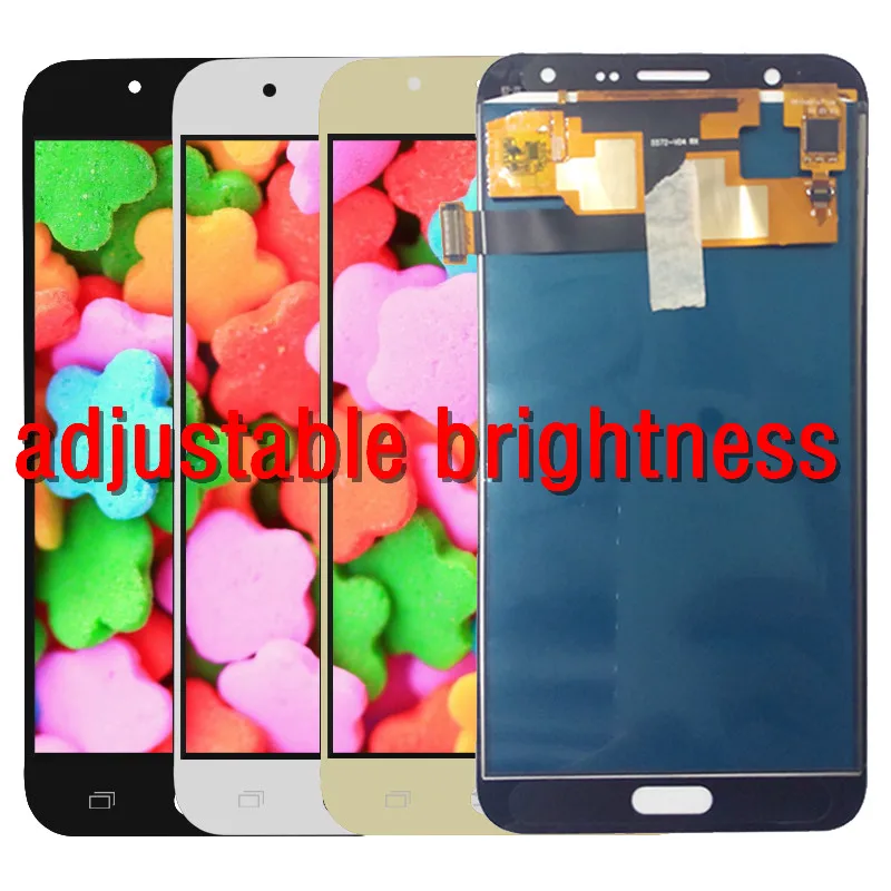 Регулировка яркости ЖК-дисплея для Samsung Galaxy J7 2015 J700 SM-J700F J700M J700H J700DS ЖК-дисплей