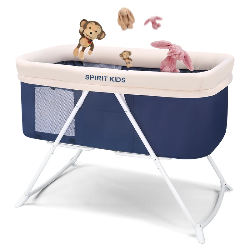 Babyfond Европейская детская кровать бесплатная установка Multi-function Колыбель для новорожденных детская кровать складной переносная колыбель