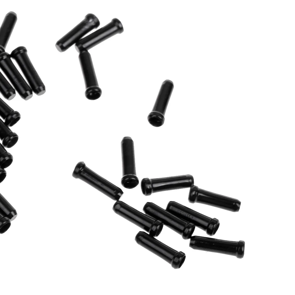 100pcs/set Bike Bicycle Brake Shifter Inner Cable Tips Wire End Cap Crimps