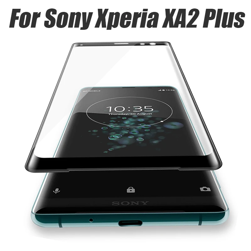 3D закаленное стекло для Sony Xperia XA2 plus Защитное sony x a2 a2plus xa защитная пленка
