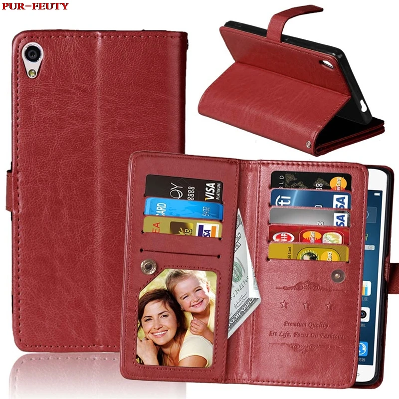 

Case for Sony Xperia XA Ultra F3212 F3216 Dual Retro Flip Phone Leather Case for Sony XAUltra F3211 F3213 F3215 F 3212 3216 3211