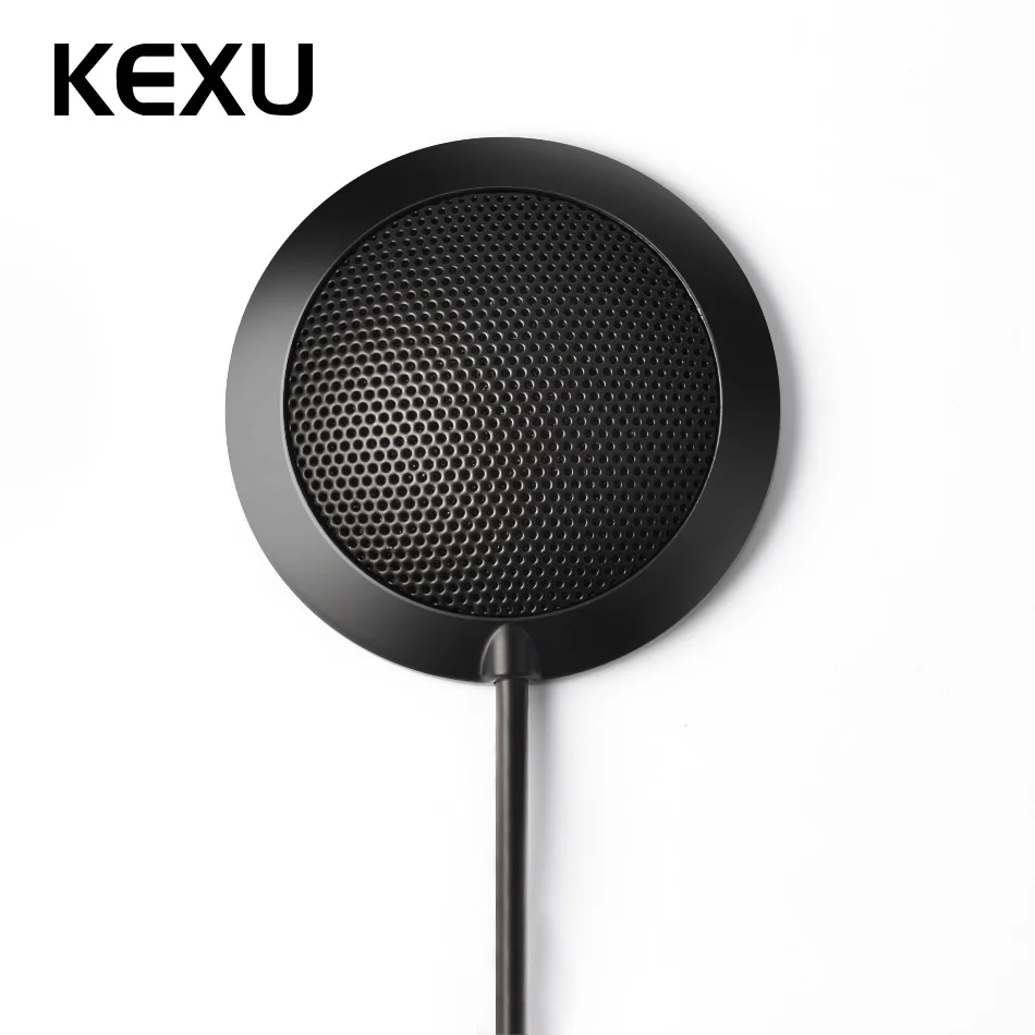 Microphone USB Plug Omnidirectional Desktop Conference Meeting Mic with