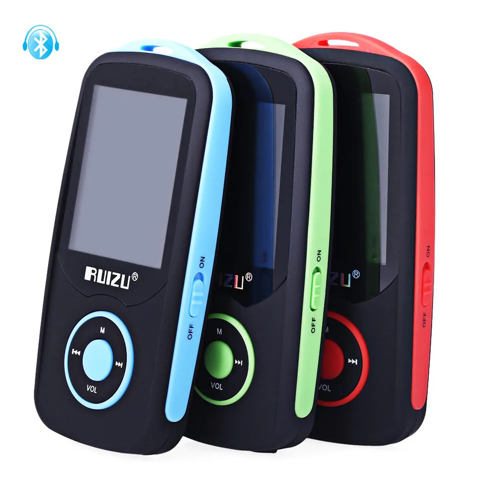 RUIZU X06 Bluetooth MP3 1.8 inch TFT LCD screen sports music player FM radio lossless high