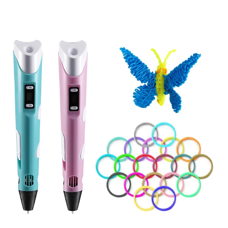 

KYY 3D Pen Original DIY 3D Printing Pen With 100M ABS/PLA Filament Creative Toy Gift For Kids Design Drawing