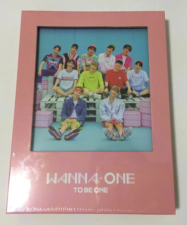 [MYKPOP]~ Официальный~ WANNA ONE Мини альбом 1 комплект CD KPOP вентиляторы коллекция SA1902301
