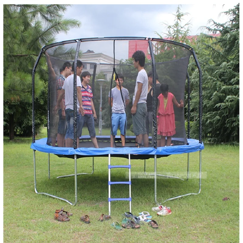 jump and slide trampoline